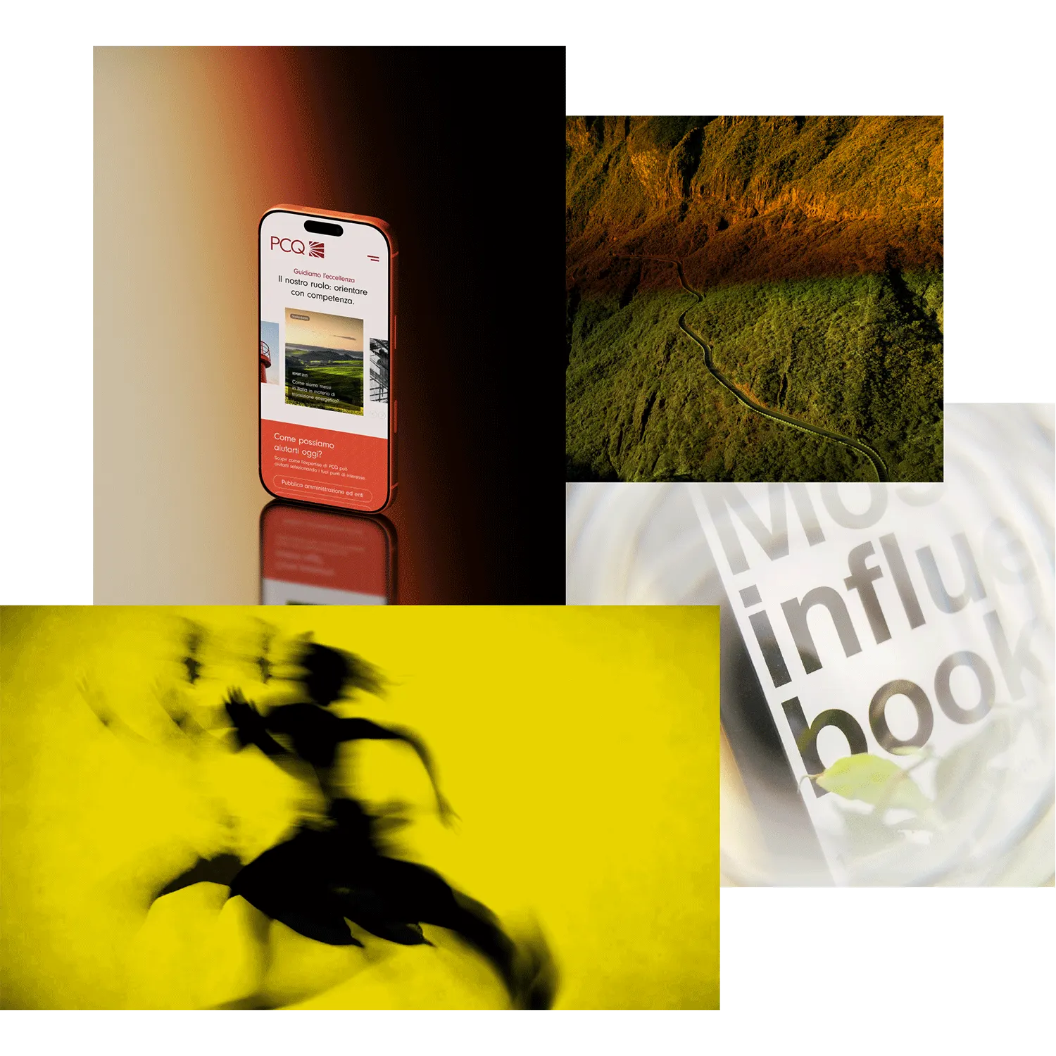 A selection of Square Marketing projects: brand identity, digital campaigns and web design